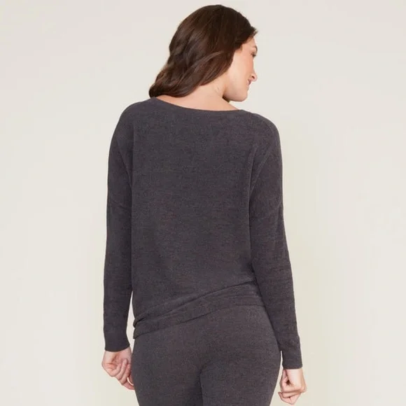 Barefoot Dreams CozyChic Ultra Lite Slouchy Pullover - Picture 2 of 8